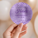 Search for light purple stickers Glitter
