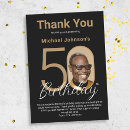 Search for 50th birthday thank you cards Modern