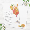 Search for cocktail shower invitations Love at first spritz