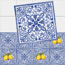 Search for blue italian tiles Amalfi