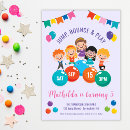 Search for jump and play birthday invitations Trampoline park birthday