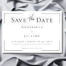 Search for minimal wedding save the dates Chic