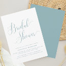 Search for dusty blue bridal shower invitations Trendy