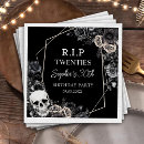 Search for skull napkins Cocktail party