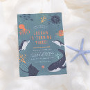 Search for jellyfish birthday invitations Boys