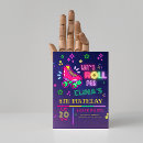 Search for glow skate party invitations Lets roll