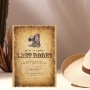 Search for western saloon invitations Vintage