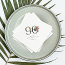 Search for 90th birthday napkins Elegant
