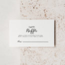 Search for black and white ticket invitations For her