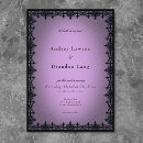 Search for victorian gothic wedding invitations Elegant