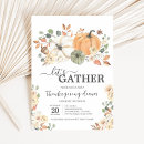Search for pumpkin thanksgiving invitations Floral