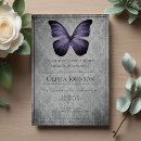 Search for purple butterfly bridal shower invitations Bride to be