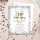 Search for silver wedding anniversary invitations Simple