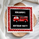 Search for fire truck napkins Boys