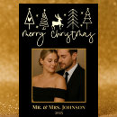 Search for engagement christmas cards Merry and married