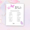 Search for butterfly baby shower games Watercolor