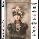 Search for feather tissue paper Victorian