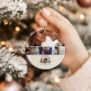 Search for rustic wedding christmas tree decorations Newlywed first christmas