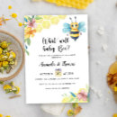 Search for bee gender reveal invitations What will baby bee