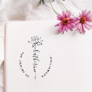 Search for flower rubber stamps Ex libris