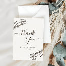 Search for boho wedding thank you cards Spring summer fall