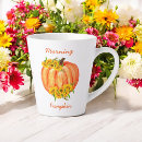 Search for happy pumpkins mugs Watercolor