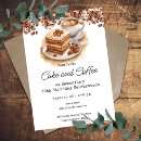 Search for cake and coffee invitations Party