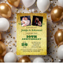 Search for 30th anniversary invitations Glitter