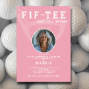 Search for ladies golf invitations Pink