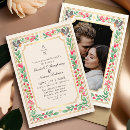 Search for enchanted wedding invitations Floral
