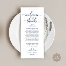 Search for welcome card weddings Rehearsal dinner