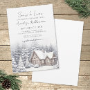 Search for winter bridal shower invitations Snow in love