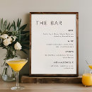 Search for wedding menus Black and white