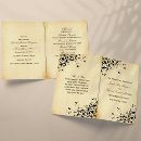 Search for folded wedding programs Elegant