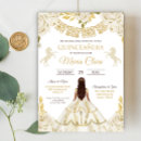 Search for white quinceanera invitations Princess
