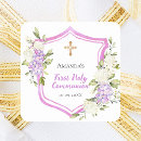 Search for purple first communion stickers Elegant