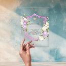 Search for purple christening invitations Girl