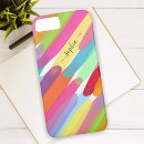 Search for brushstrokes iphone cases Colorful