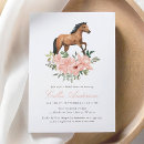 Search for equestrian bridal shower invitations Rustic