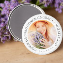 Search for congratulations magnets High school graduation