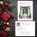 Search for moving announcement christmas postcards Festive