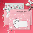 Search for cat envelopes Meowy christmas