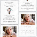 Search for cross funeral invitations Celebration of life