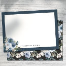 Search for white rose horizontal note cards For her