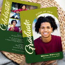 Search for celebration graduation invitations Green