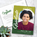 Search for retro graduation invitations Green