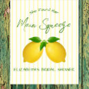 Search for lemon bridal shower posters Summer