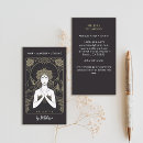 Search for goddess business cards Aesthetician