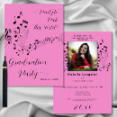 Search for musical 5x7 invitations Rock music