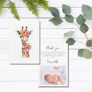 Search for safari animals thank you cards Floral